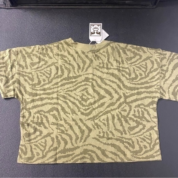 WOMENS Obey Mad River Crop Top size S - Picture 2 of 4
